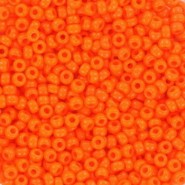 Miyuki seed beads 11/0 - Opaque orange 11-406